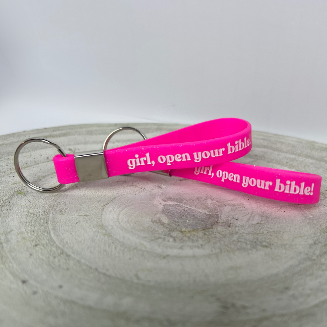girl, keychain